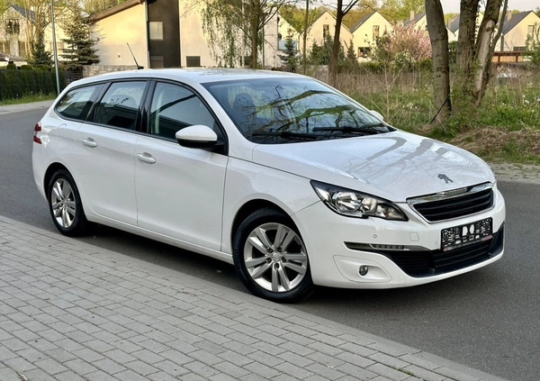 Peugeot 308 cena 38500 przebieg: 173270, rok produkcji 2016 z Chorzów małe 667